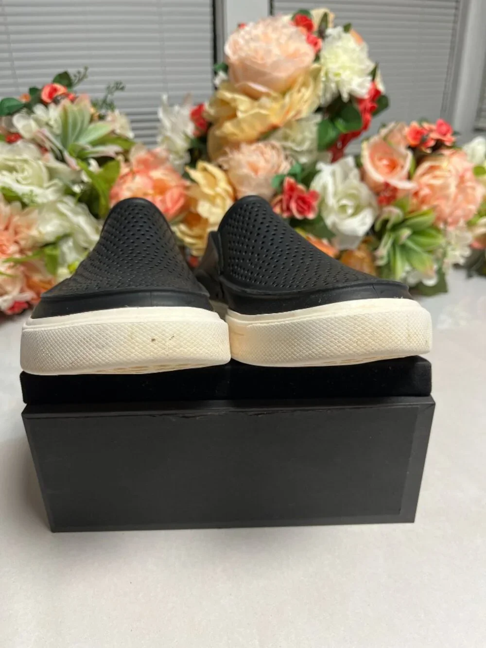 Crocs Black Slip On Shoes Kids Big Kid 5 Estimated